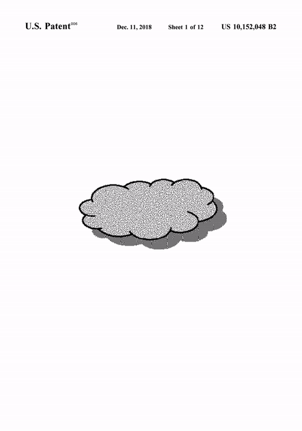 Gif con imágenes de la serie Cloudplexity de Mario Santamaría